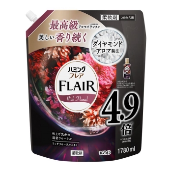 花王　ハミングフレア　リッチフローラル　スパウトパウチ　１．７８Ｌ