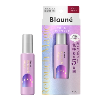 花王　ブローネ　リタッチマジック　ピンクブラウンコームツキ　１４ｍｌ