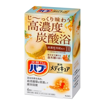 花王 バブ メディキュア 金木犀の香り 6錠入