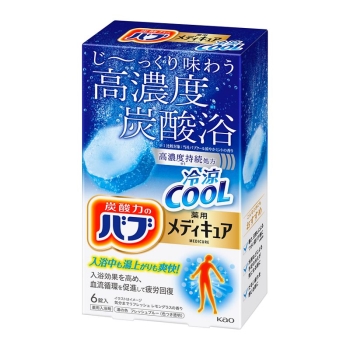 花王　バブ　メディキュア　冷涼クール　６錠入