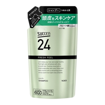 花王　サクセス２４　フレッシュフィールシャンプー　つめかえ用