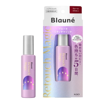 花王　ブローネ　リタッチマジック　ウォームブラウンコームツキ　１４ｍｌ