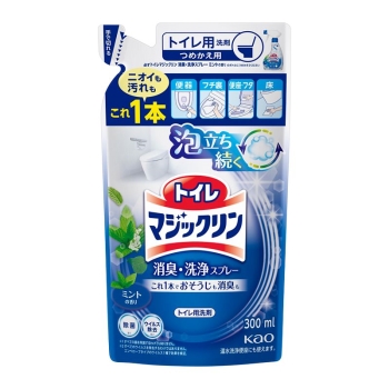 花王　トイレマジックリン　消臭・洗浄スプレー　ミントの香り　つめかえ用