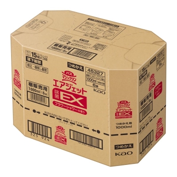 花王　バスマジックリン　エアジェット　除菌ＥＸ　フラワーシャワー　つめかえ　１０００ｍｌ　梱販売用