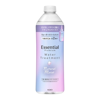 花王 エッセンシャル プレミアムウォータートリートメント ナチュラルモイスト  つめかえ340ml