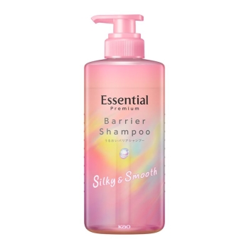 花王 エッセンシャル プレミアム うるおいバリアシャンプー シルキー&スムース ポンプ450ml