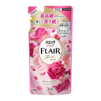 花王　ハミングフレア　フローラルスウィート　つめかえ用　３５０ｇ