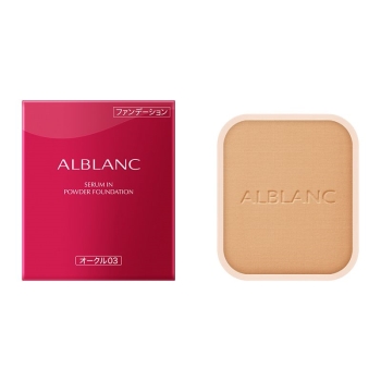 花王　アルブラン　セラムイン　パウダーファンデーション　オークル０３
