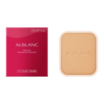 花王　アルブラン　セラムイン　パウダーファンデーション　ベージュオークル０３