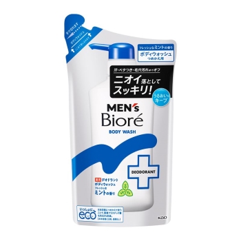 花王　メンズビオレ　薬用デオドラントボディウォッシュ　フレッシュなミント　つめかえ用　３６０ｍｌ