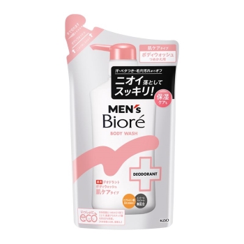 花王　メンズビオレ　薬用デオドラントボディウォッシュ　肌ケアタイプ　つめかえ用