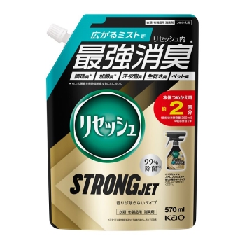 花王　リセッシュストロングジェット香り残らない　詰替