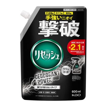 花王　リセッシュデオドラントＰ　香り残らない　詰替