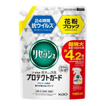 花王　リセッシュプロテクトガード　香り残らない　詰替大