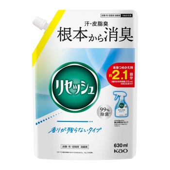 花王　リセッシュ　香りが残らない　詰替