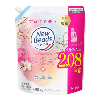 花王　ニュービーズ　ローズ＆マグノリア詰替２０８０ｇ