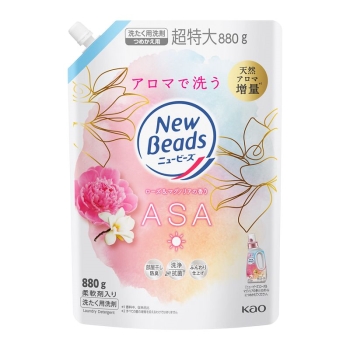 花王　ニュービーズ　ローズ＆マグノリア詰替８８０ｇ