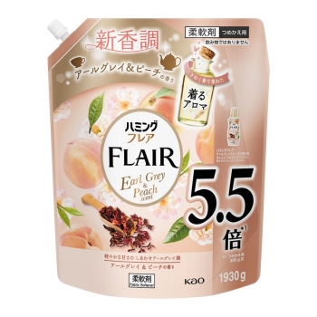 花王　ハミングフレア　アールグレイ＆ピーチ　１９３０ｇ
