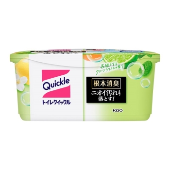 花王　トイレクイックル根本消臭　長続きするクリーンシトラウスの香り　８枚入り（ミシン目入１６シート）