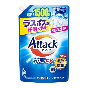 花王　アタック抗菌ＥＸつめかえ１５００ｇ