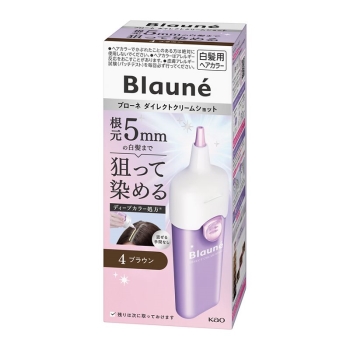 花王　ブローネ　ダイレクトクリームショット　４　ブラウン