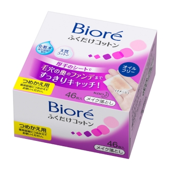 花王 ビオレ メイク落としふくだけコットン つめかえ