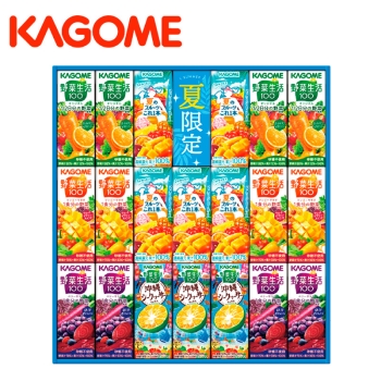 【お中元】カゴメ　すこやかサマーバラエティギフト　ＫＹＪ－３０Ｓ