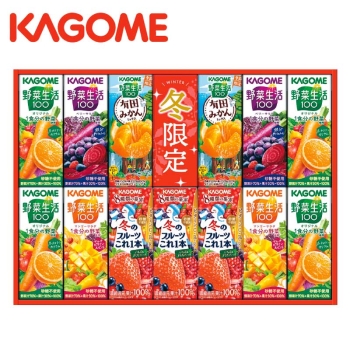 【お歳暮】カゴメ　すこやかウィンターバラエティギフト　ＫＹＪ－２０Ｗ