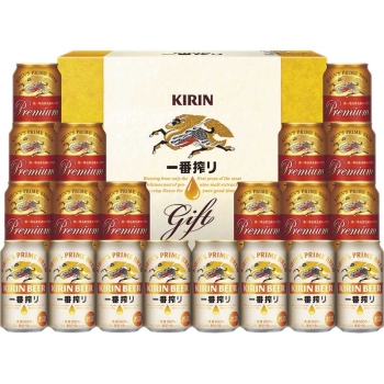 【お中元】キリンビール　一番搾り・一番搾りプレミアム飲みくらべセット　Ｋ－ＮＩＰ５