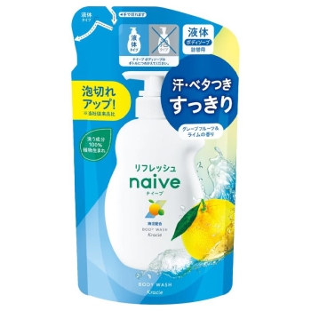 ナイーブボディソープ　リフレッシュ　詰替３６０ｍｌ