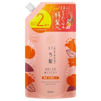 いち髪　濃密Ｗ保湿ケア　シャンプー　詰替用２回分