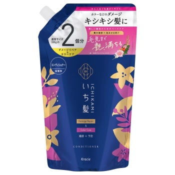 いち髪　ダメージリペア＆カラーケアＣＤ詰替用２回分