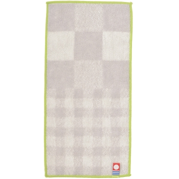 キッズ　今治ハーフタオルハンカチ　ブロックチェック柄／セブンプレミアムライフスタイル