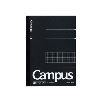 コクヨ キャンパスノート(方眼罫) A5 ノ-104S5-D