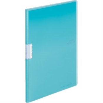 クリヤーブック　モッテ　Ａ４Ｓ　２０枚Ｐ　水色
