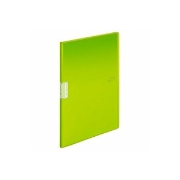 クリヤーブック モッテ A4S 20枚P 黄緑