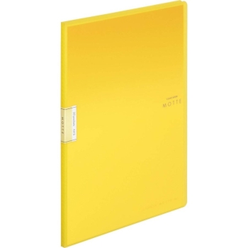 クリヤーブック モッテ A4S 20枚P 黄