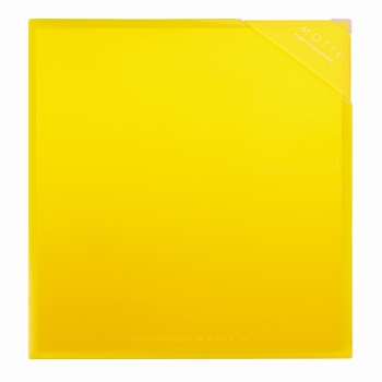 ハードクリヤーホルダーモッテA4 イエロー