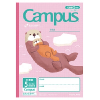 キャンパス用途5ミリ11ミリ実線 ラッコ