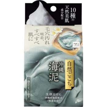 自然ごこち 沖縄海泥洗顔石けん