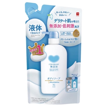 無添加 ボディソープ詰替用 380ML: ヘルス・ビューティー