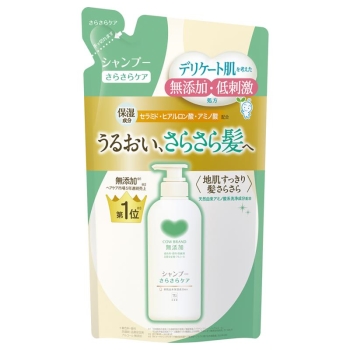 カウ　無添加シャンプー　さらさらケア詰替用