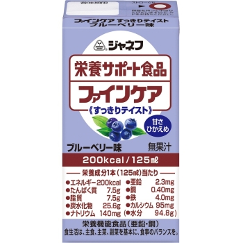 キューピー ジャネフ ファインケアすっきりテイスト ブルーベリー味 (流動食)