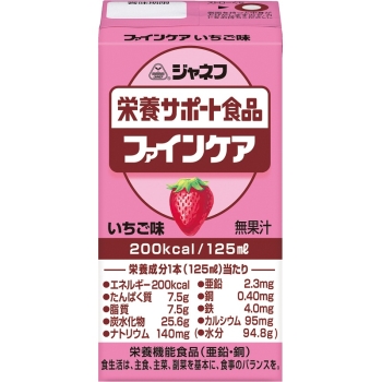 キューピー ジャネフ ファインケア いちご味 (流動食)