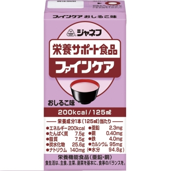 キューピー ジャネフ ファインケア おしるこ味 (流動食)