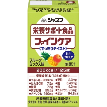 キューピー ジャネフ ファインケアすっきりテイスト フルーツミックス (流動食)