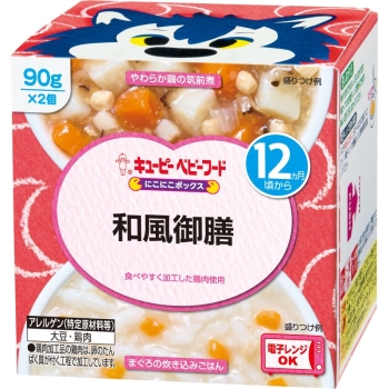 にこにこページ にこにこボックス 和風御膳 12ケ月頃から: ヘルス