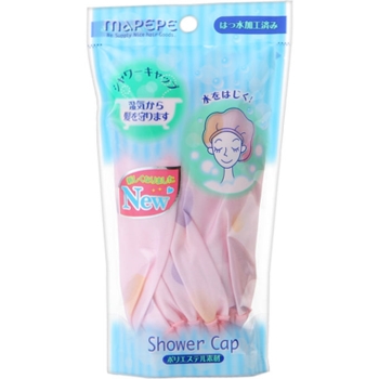 マペペ シャワーキャップ シャボンピンク