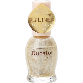 シャンティデュカートナチュラルネイルカラーN10スパークリングゴールド