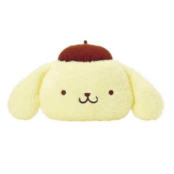 サンリオ　ポムポムプリン　フェイス形クッションＳ